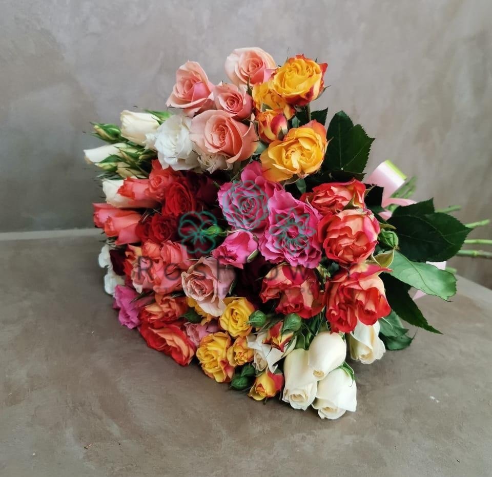 Букет цветов из: Розы в Вишняково