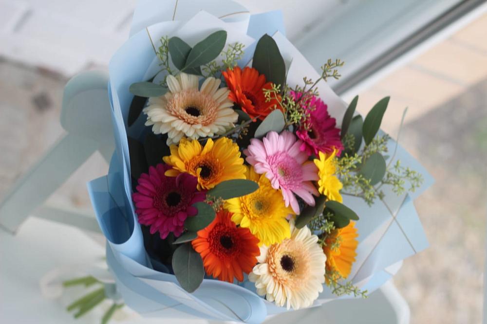 Букет цветов из: Герберы в Вишняково