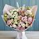 Букет цветов из: Альстромерии и Розы в Вишняково