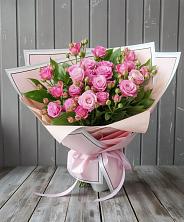 Букет Розовый кустик в Вишняково