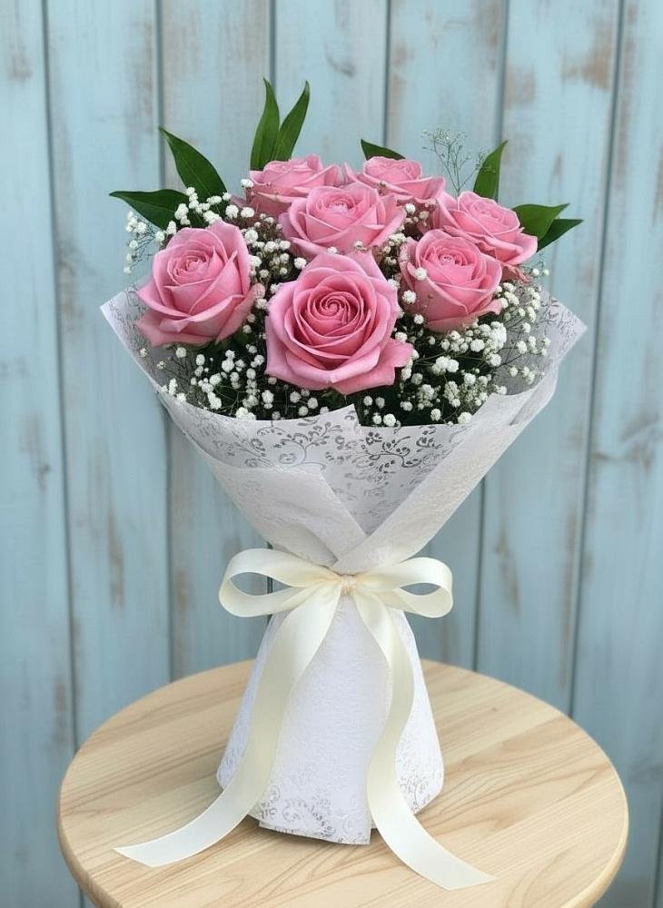 Букет цветов из: Розы в Вишняково