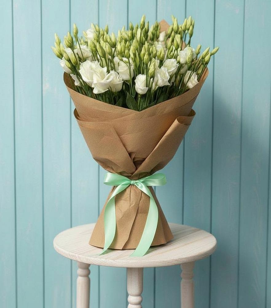 Букет цветов из: Лизиантусы в Вишняково