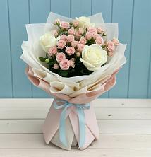 Букет цветов из:  Розы в Вишняково