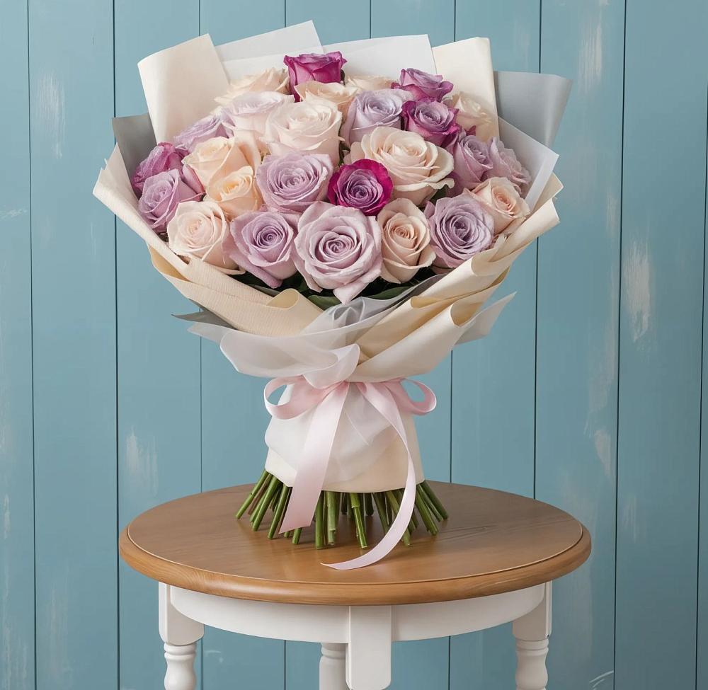 Букет цветов из: Розы в Вишняково