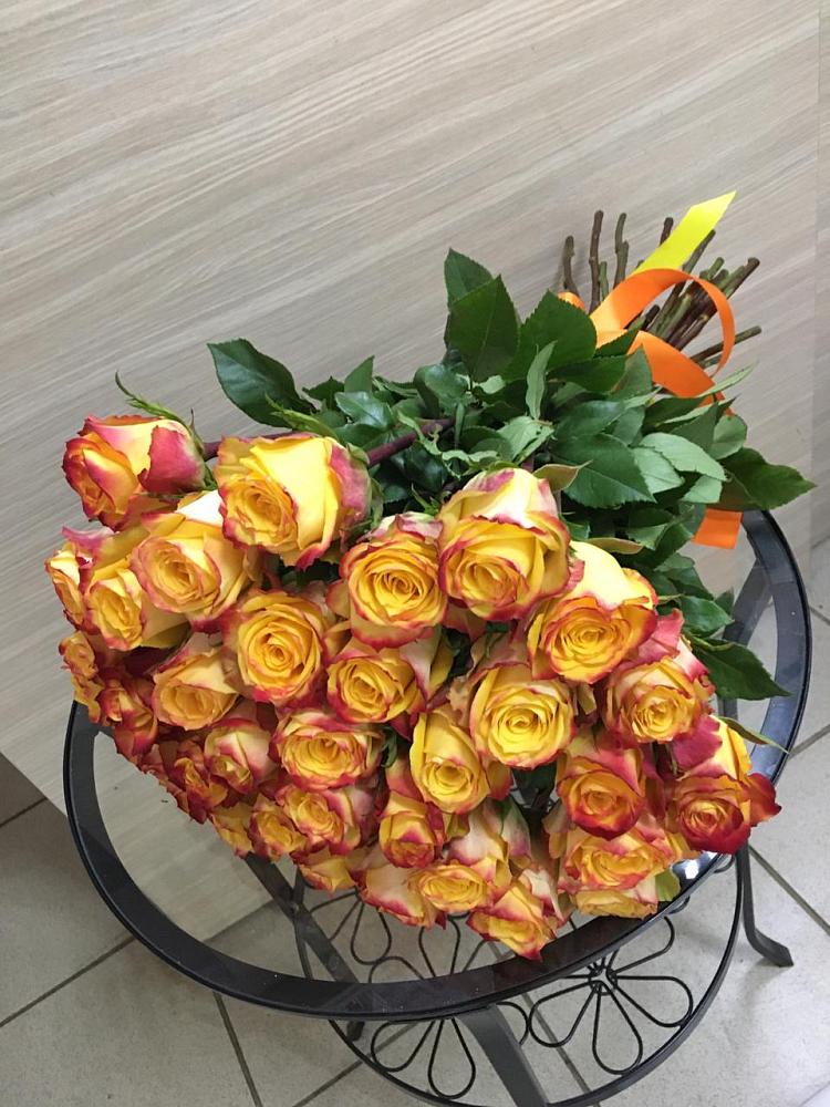 Букет Желтые розы в Вишняково