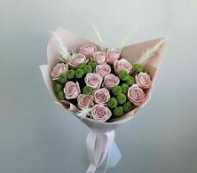 Букет цветов из:  Розы и Хризантемы #REPLACE_PRED# Вишняково