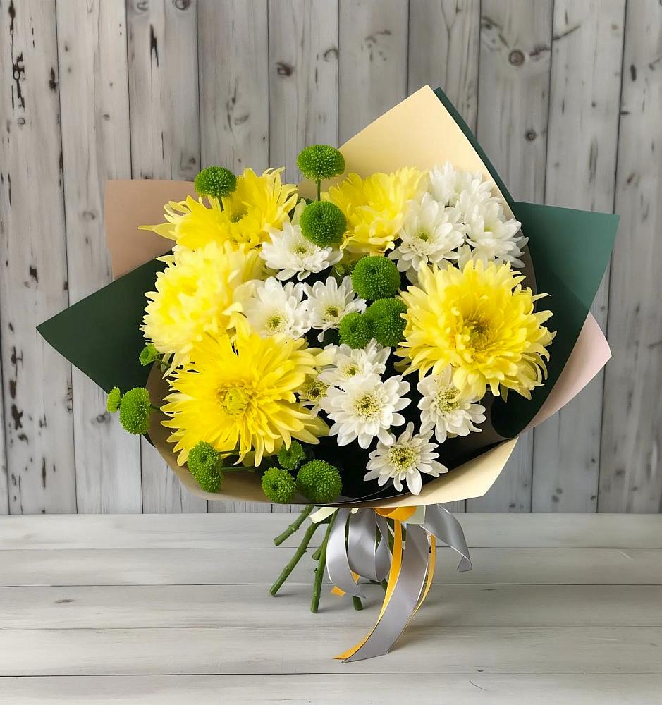 Букет цветов из: Хризантемы в Вишняково