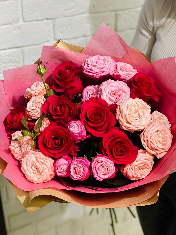 Букет цветов из: Розы в Вишняково