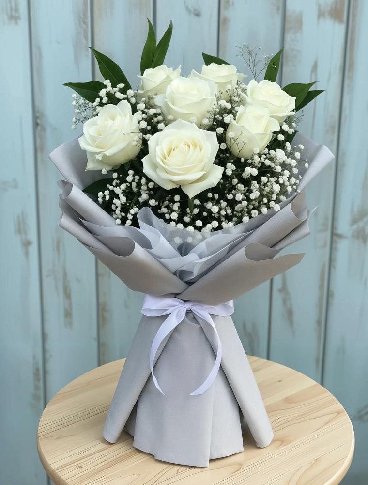 Букет цветов из: Розы в Вишняково