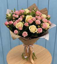 Букет цветов из:  Розы в Вишняково