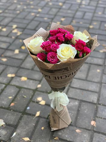 Букет цветов из: Розы в Вишняково