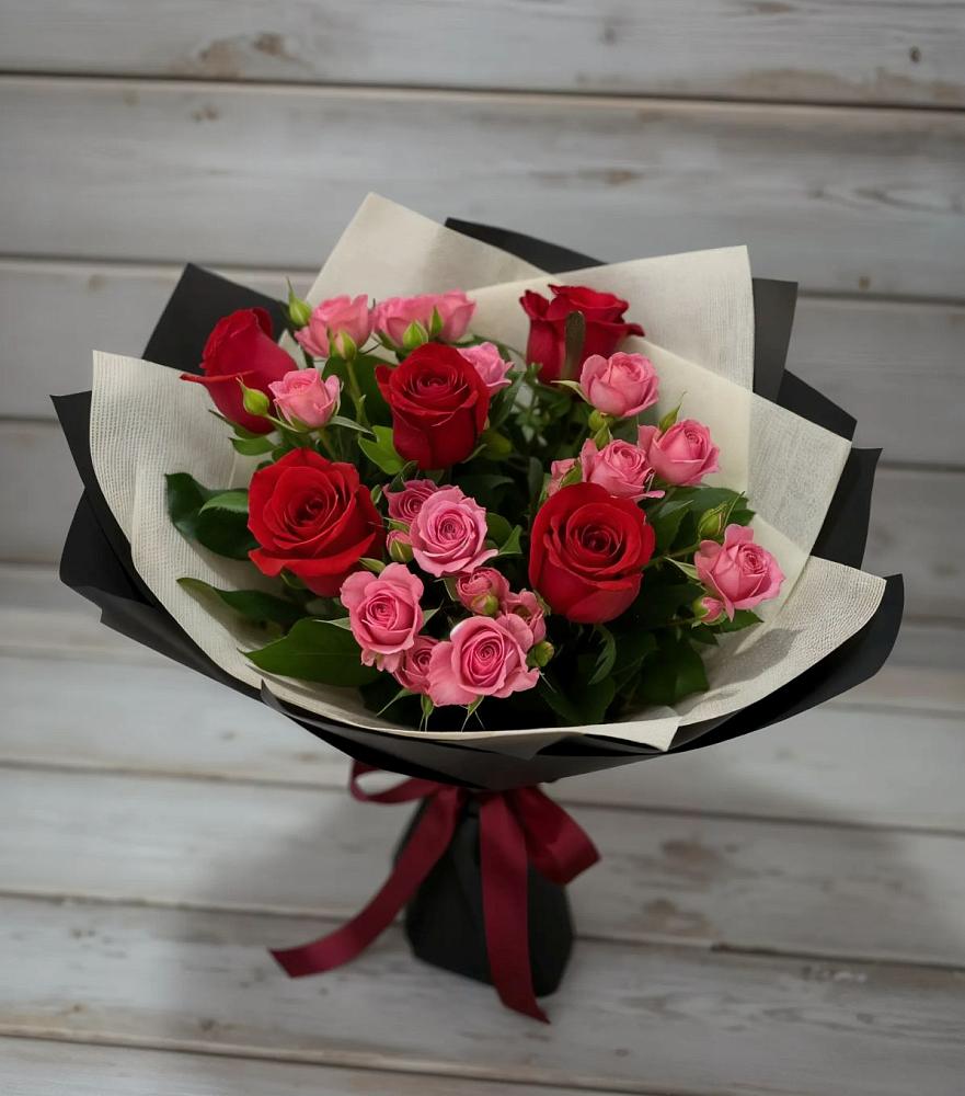 Букет цветов из: Розы в Вишняково