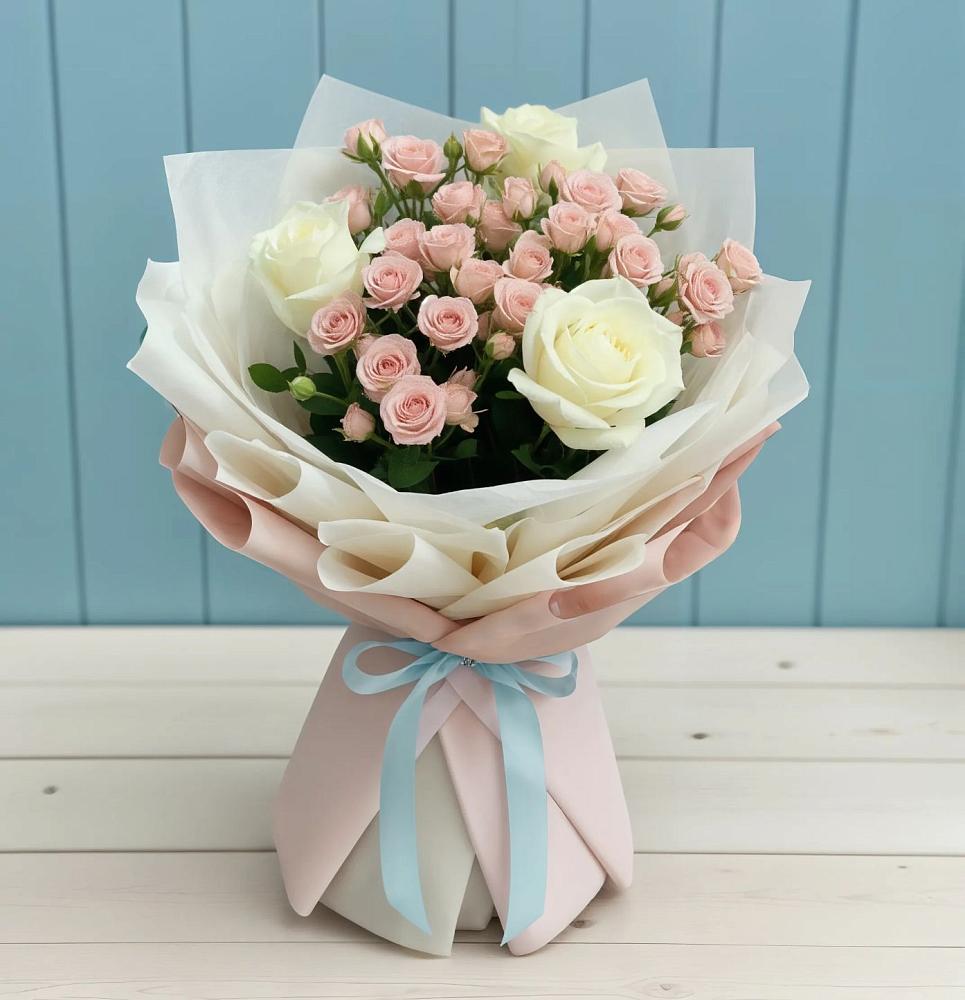 Букет цветов из: Розы в Вишняково