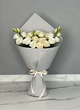 Букет цветов из:  Розы и Лизиантусы в Вишняково